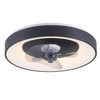 Sufitowa lampa wentylator Venika 14644-18 Just Light 36W 2700-5000K czarna