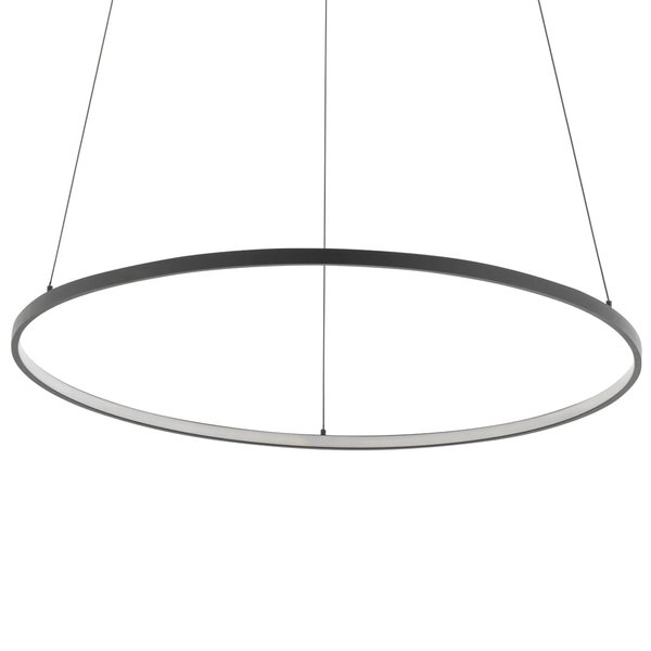 Lampa ring wisząca salonowa Circolo 10812 Nowodvorski LED 21W 3000K czarna