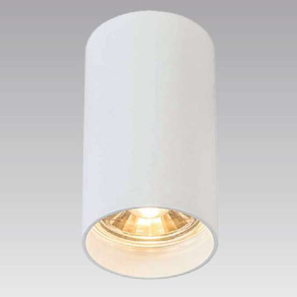 Downlight LAMPA sufitowa TUBA 92679-N Zumaline metalowa OPRAWA tuba biała