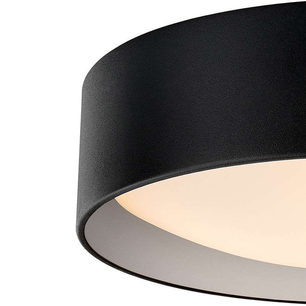 LAMPA wisząca VERO 10452302 Kaspa metalowa OPRAWA okrągły zwis czarny