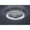 Sufitowy wiatrak Fanricius srebrny biały 71335 LED 40W 3000-6000K CCT na pilot