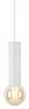 Lampa wisząca do systemu szynowego Marvi 722103-1-WH 1-faz biała