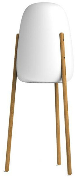 Zewnętrzna lampa ogrodowa Rocket LUMRCK145SSNW biała