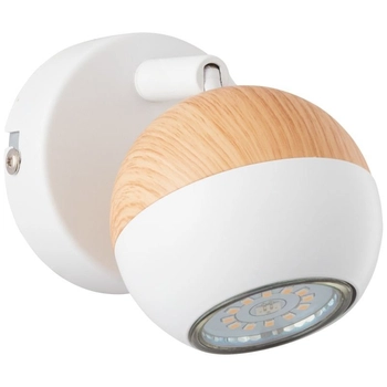 Kinkiet kula Scan G59410/75 LED 3W 3000K regulowany drewno biały