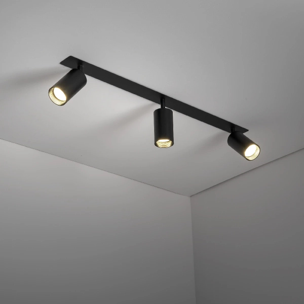 Loftowa lampa sufitowa Amis 10808 tubki na belce złoty czarny