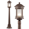 Lampa ogrodowa stojąca Salamanca O031FL-01BR retro brązowa
