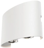 Metalowa lampa elewacyjna Strato O417WL-L4W3K LED 4W biała