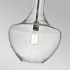Wisząca lampa szklana Everly KL-EVERLY-P-M-OZ brązowy przezroczysty