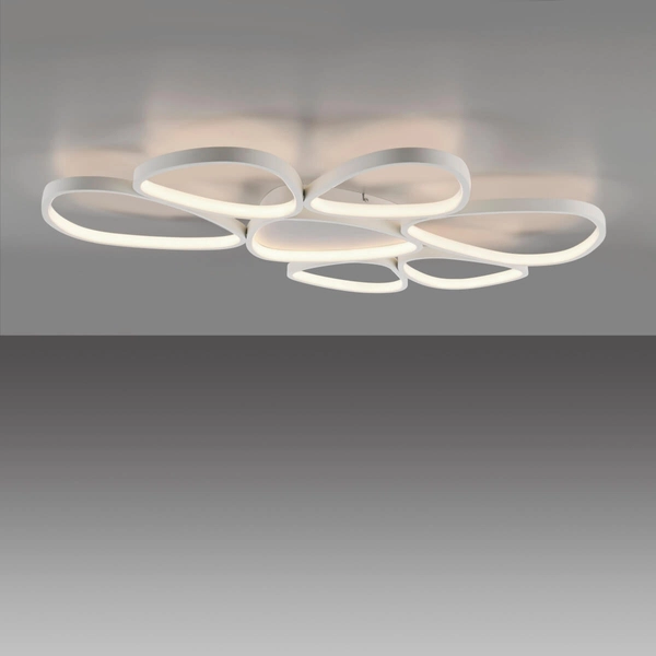 Lampa nasufitowa Pebbles 14046-16 Just Light LED 54W 3000K kamyki biała