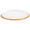 Sufitowa lampa do jadalni VINAMAR LE44890 LED 55W 2700-3000K biała drewniana
