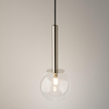 Zwis lampa Daisy 40751 Sigma bańka sopel kuchenna przezroczysta srebrna