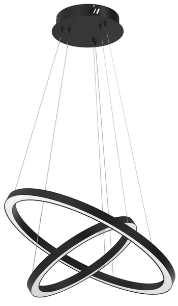 Wisząca lampa Galaxia ML8422 LED 46W nowoczesna czarna