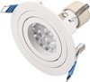 Podtynkowa LAMPA sufitowa SIGNAL I H0084 Maxlight metalowa OPRAWA oczko do zabudowy białe