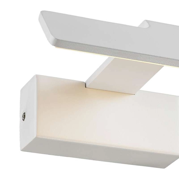 Kinkiet LAMPA ścienna CORTO MB1040S Italux metalowa OPRAWA listwa LED 6W 3000K galeryjka nad obraz biała