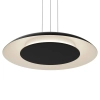Ledowa lampa wisząca Piattino ML1814 LED 30W 3000-6000K ring czarny