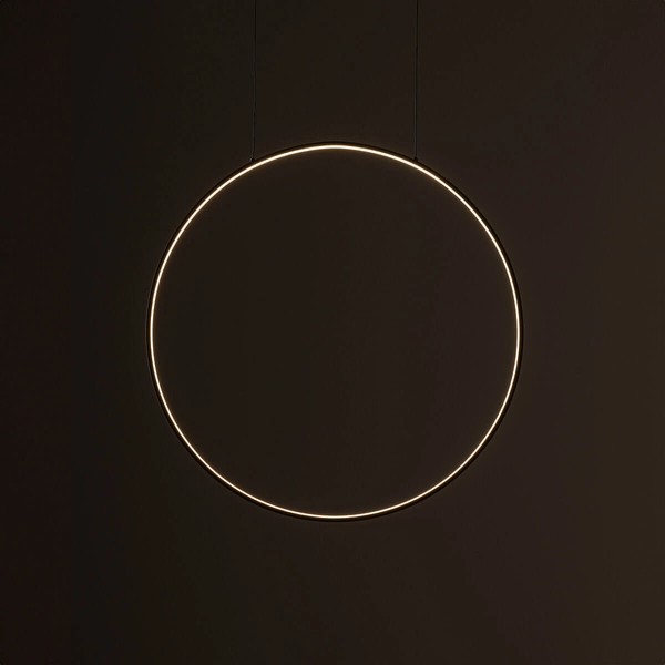 Wisząca lampa Circolo 11401 Nowodvorski LED 21W 3000K pierścień oliwkowa