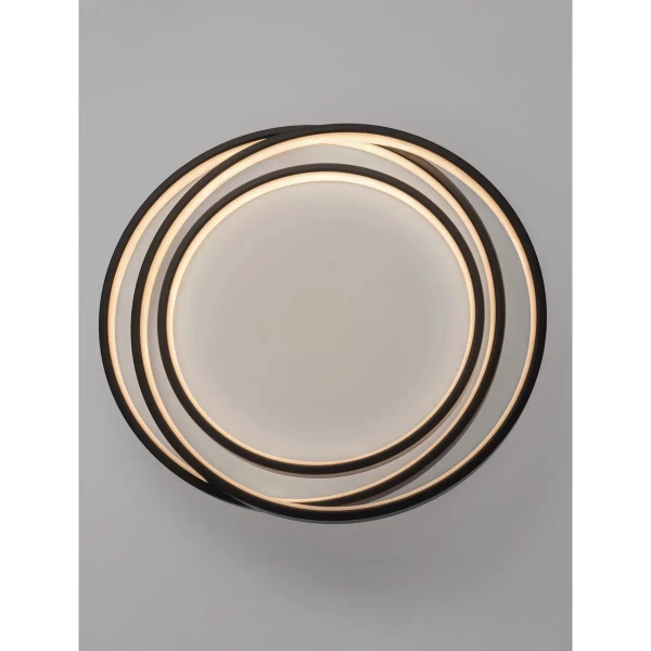 Sufitowa lampa TELVIRA LE45501 LED 27W 3000K do sypialni czarny