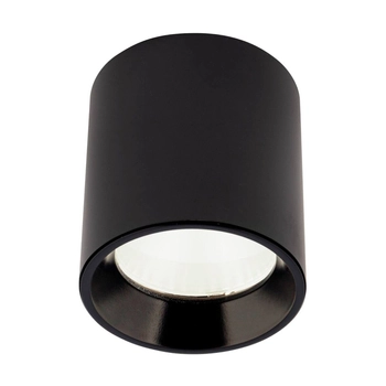 Zestaw spot sufitowy Tub C0211 + RC0155/C0156 BLACK Maxlight LED 7W 3000K z pierścieniem czarny