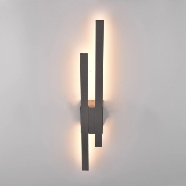 Elewacyjna lampa ogrodowa TAWA 221460242 LED 9W 3000K IP54 grafitowa