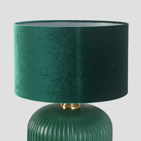 Lampka stolikowa do salonu Tamiza LP-1515/1T small green zielona złota