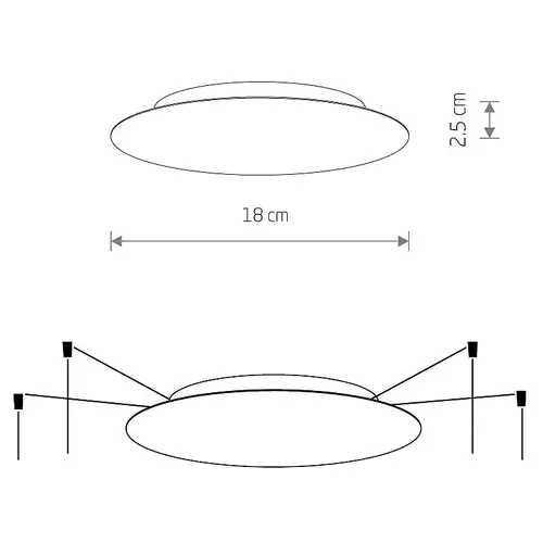 Puszka montażowa Cameleon Canopy A Mini 10018 Nowodvorski czarna