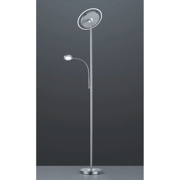 Regulowana lampa podłogowa ACKBAR R42752107 LED 22W 3000K srebrny