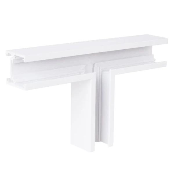 Łącznik typu T do szyn magnetycznych Mt0034 kątowy biały