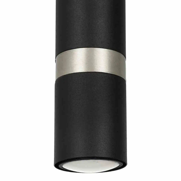 Loftowa sufitowa lampa JOKER INOX MLP9673 do przedpokoju srebrna