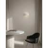 Gipsowa lampa ścienna CENVARO LE45573 do salonu biała
