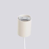 Wisząca lampa minimalistyczna HALO SL.1719 ryflowana kula beżowa