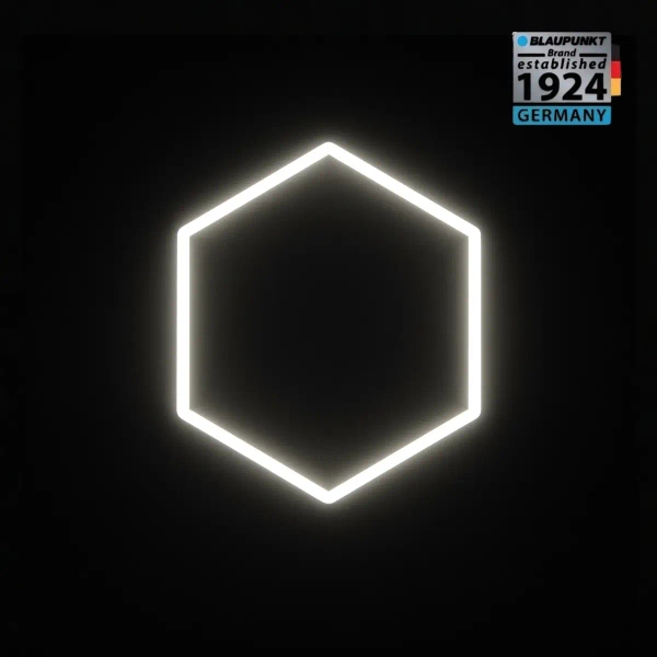 Plafon do garażu HEX-440-Y1-V5-PS1 LED 43W 4000K IP54 biały