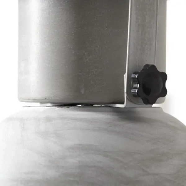 Łańcuchowa lampa wisząca Salford 93590/70 kopuła metalowa szara