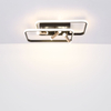 Prostokątna LAMPA sufitowa COCO 67301D1 Globo metalowe ramki LED 55W 2700K - 6000K złote