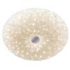 LAMPA sufitowa VEN P-1049/50 dekoracyjna OPRAWA plafon LED 74W kwiat biały