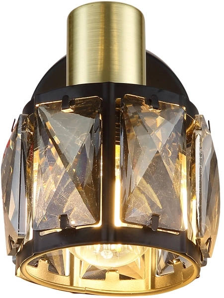 Lampa reflektorowa Indiana 54357-1B kinkiet czarny złoty