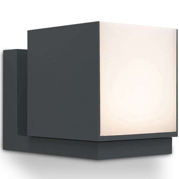 Lampa elewacyjna CUBA 5193803118 LED 12W 3000K kostka IP54 szara