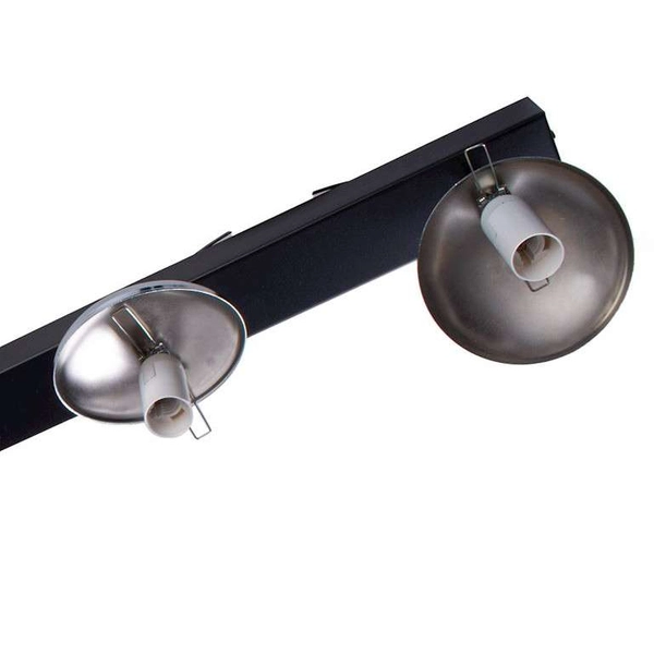 Plafon LAMPA sufitowa SFERA MLP8875 Milagro metalowa OPRAWA kule balls na listwie czarne białe chrom