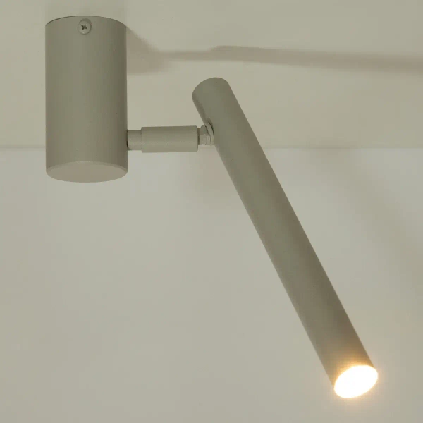 Ruchomy plafon do salonu Sopel 41472 regulowany tubka szary