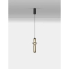 Szklana lampa wisząca GLORICA LE45190 LED 13W 3000K szary