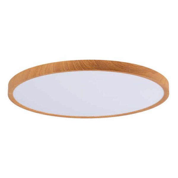 Plafon Maze ABR-PLO-OCED-40W Abruzzo LED 40W 3000-6000K drewniany biały