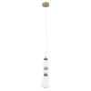Ceramiczna lampa wisząca CERAMIC 11701 LED 19W 3000K szara biała