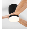 Lampowentylator sufitowy GUARAYOS LE44964 LED 18W 3000-6500K drewniany czarny
