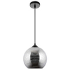 LAMPA wisząca VEN W-101/200 szklana OPRAWA zwis kula ball chrom