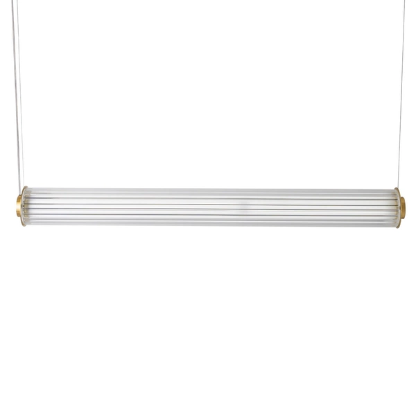 Lampa zawieszana Como 1232 LED 39W 2700-6500K przezroczysty mosiądz