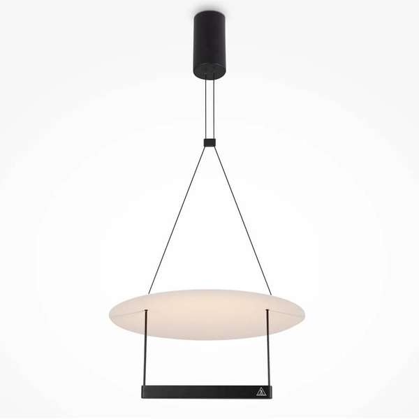 Wisząca lampa nad stół Ambience MOD280PL-L23B3K Maytoni LED 23W 3000K czarny biały