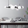 Wisząca lampa molekułowa Omi 1192 Zumaline szkło biały czarny