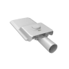 Zewnętrzna lampa nad chodnik LUM100NW+SO4M+FA1M LED 100W 4500K IP66 szary