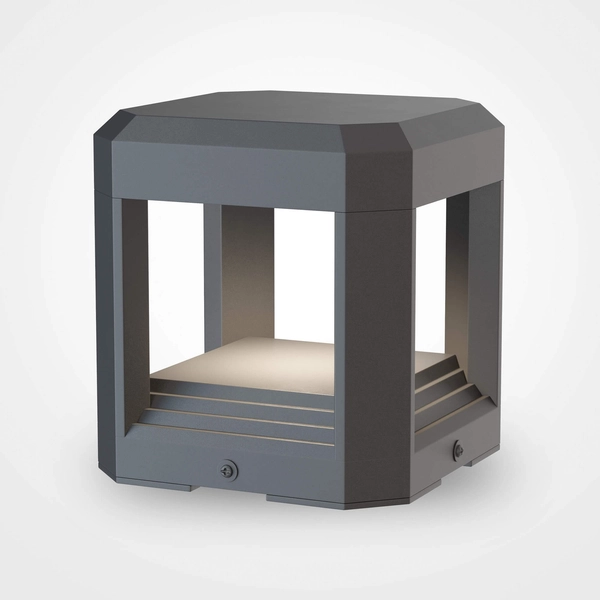 Lampka zewnętrzna Royal Mile O019FL-L13GR3K LED 13W 3000K kostka szara