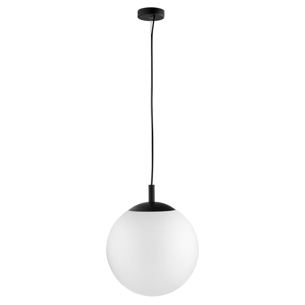 Szklana lampa wisząca ALUR L 10736102 zwis do przedpokoju biały