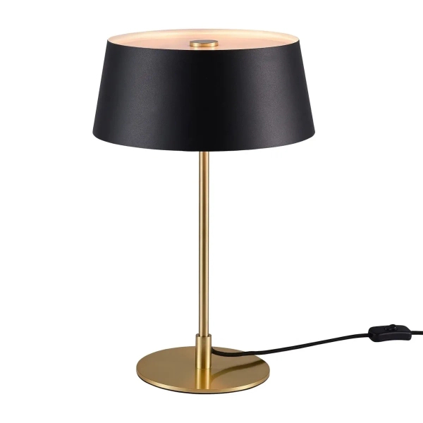 Stołowa lampka do salonu Clasi 2312645003 z włącznikiem czarny